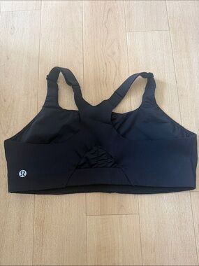 lululemon athletica Black Supportive Racerback Sports Bra